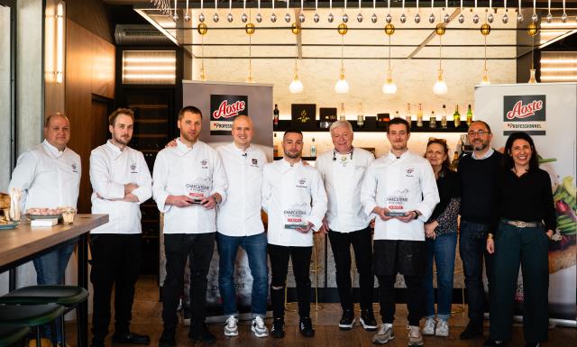 Les finalistes et gagnants du concours culinaire charcuterie à la carte 2025. 