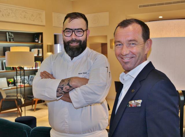 Directeur de Maison Albar L'Imperator depuis avril 2024, Romaric Blanvillain a accueilli Kevin Kowal à la veille de l'été.