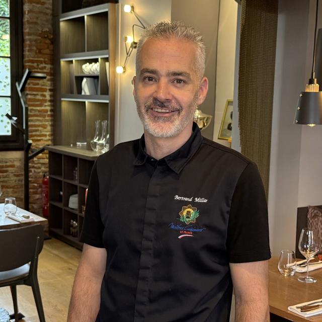 Bertrand Millar, Chef du nouveau restaurant L'Ecorce à Toulouse