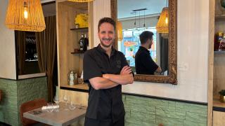 Le Chef du restaurant Influence, Aurèle Gasperoni