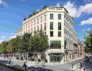 Le futur hôtel Tribe de Reims.