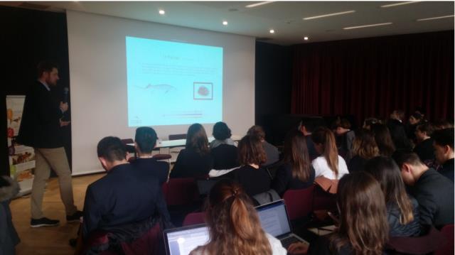 Les étudiants de la licence professionnelle MACAT au cours du séminaire