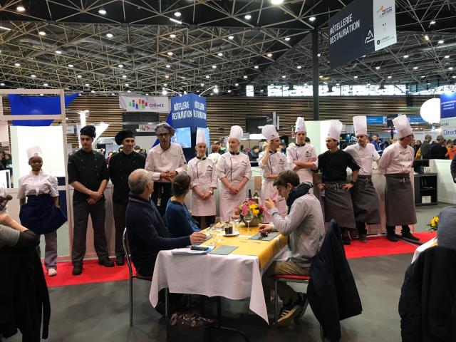 Le stand de L'Hôtellerie restauration le 7ème plus visité