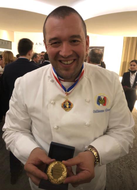 Guillaume Gomez, premier récipiendaire de La médaille FERRANDI