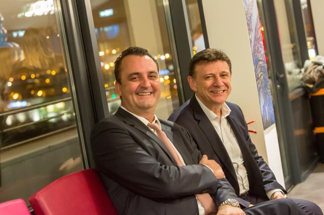 de g. à d., Thierry Rochet, président de Neho France et Patrick Boero, directeur général