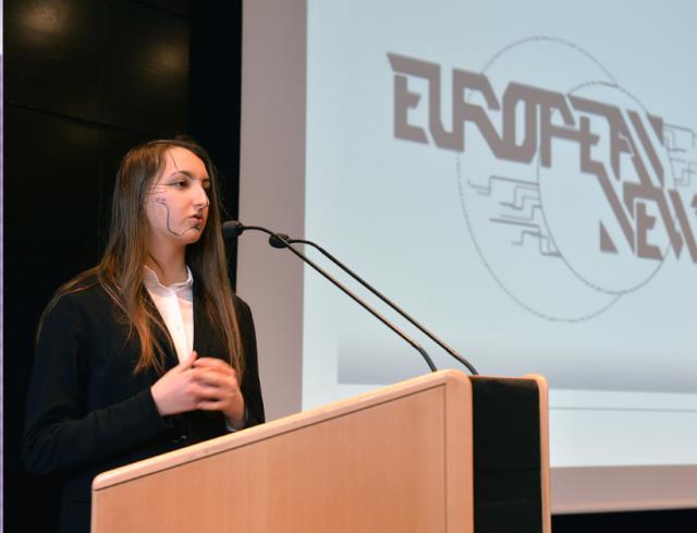Intervention des élèves du lycée rené Auffray