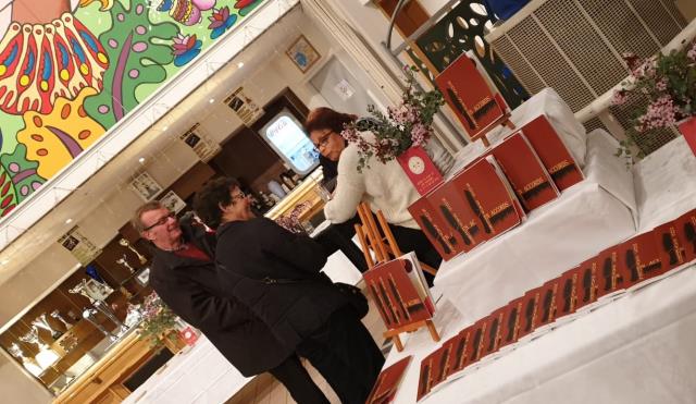 Le livre « Nos saveurs en accords »  présenté à la soirée de gala