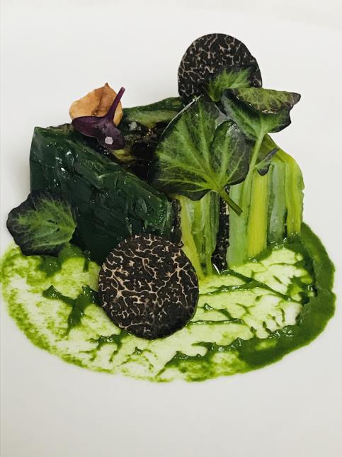 Marbré de poireaux, la recette de Gaëtan Evrard