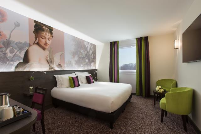 Une des chambres du nouvel hôtel du Roi Soleil 4* à Strasbourg