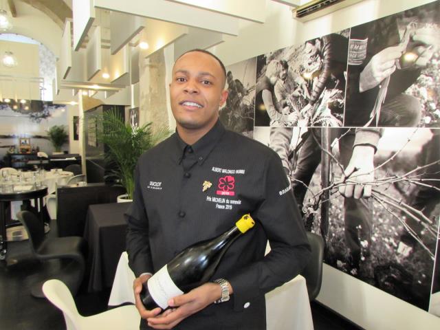 Albert Malongo Ngimbi, « Prix du sommelier » 2019