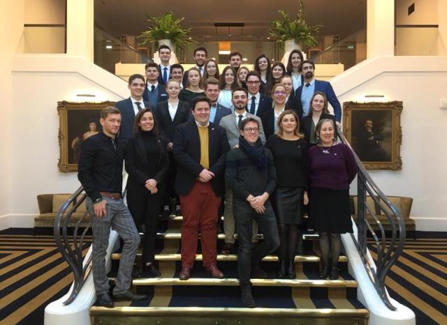 Les étudiants Bachelor International, option Management de l'hôtellerie de loisirs et de luxe de Savignac