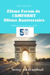 Le 23ème Forum Mondial de l'AMFORHT