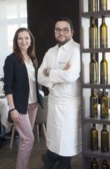 Le couple Robin forme un duo essentiel pour la réussite de leur établissement : lui en cuisine,...