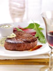 Pavés de sirloin à la sauce béarnaise