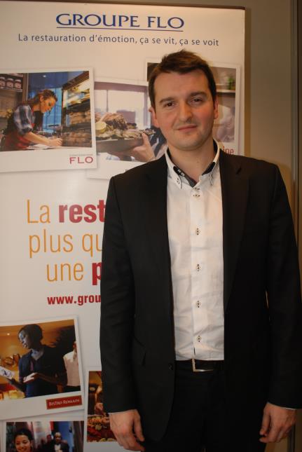 Julien Léguillon est responsable RH pour le Groupe Flo. L'entreprise emploie près de 9500 collaborateurs