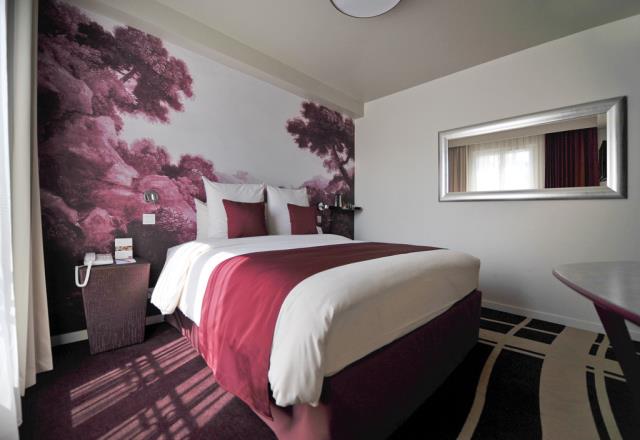 Une chambre du Mercure Paris Austerlitz. La marque milieu de gamme d'Accor séduit 17 % des franchisés.