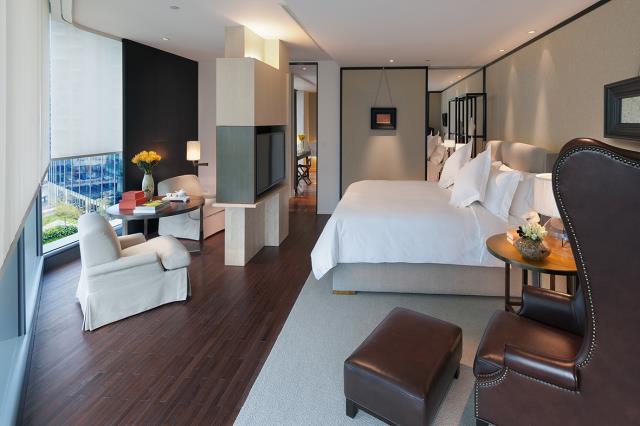 L'établissement comprend  Il comprend 233 chambres, 30 suites et 24 appartements avec services hôteliers.