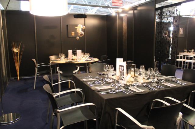 L'espace VIP du restaurant S3, imaginé par la professeur de design du lycée, Valérie Grillot-Wehrlé