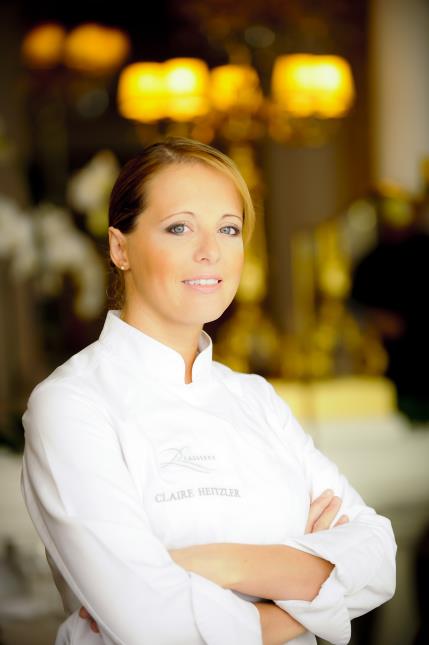 Claire Heitzler, chef pâtissière du restaurant Lasserre à Paris