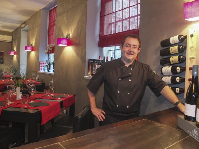 Philippe Poëtte, chef du restaurant le Treize en vue.