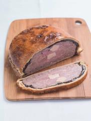 Terrine de queue de boeuf sauce gribiche.