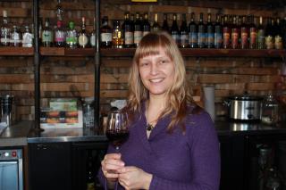 Alie Shaper, productrice de vins et fondatrice du Brooklyn Oenology Winery