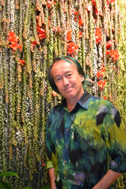 Patrick Blanc, créateur de murs végétaux.