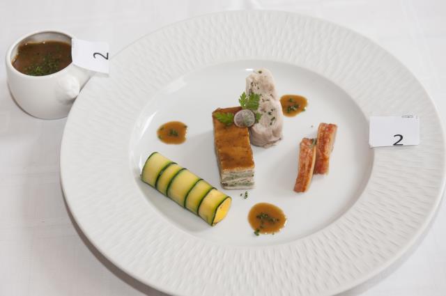Plat de Mathéo Blampin.