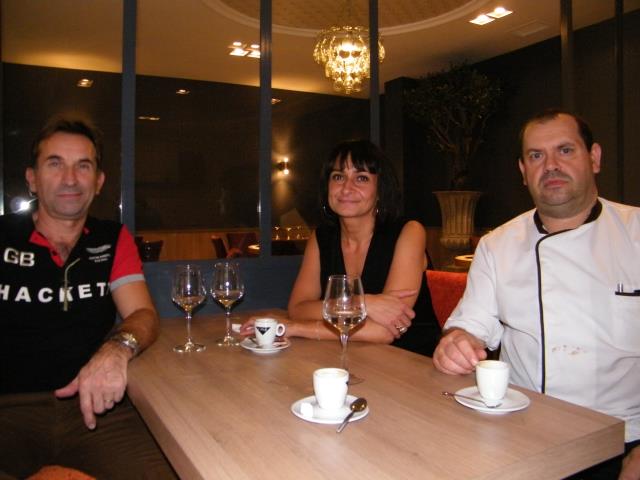 Danie Bertrand, Olivia Bertrand et le chef Fabrice Quellet