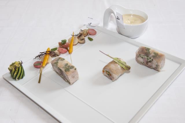 Plat de Corelia Le Cornet.