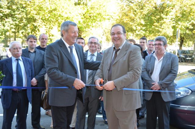 Inauguration des nouveaux locaux de Lons-le-Saunier.
