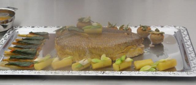 Le plat de Bertrand Noeureuil :