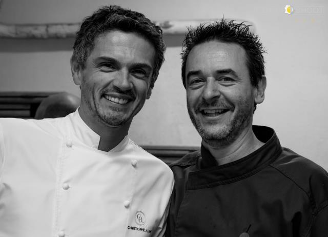 Christophe Adam et CHristophe Niel, président de l'APRECA.