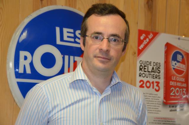 Laurent de Saulieu, directeur de la chaîne des Relais Routiers.