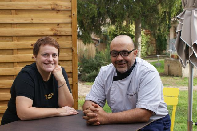 Dominique Barrau (à gauche) et Yakan Aghany : mélanger cultures et passions