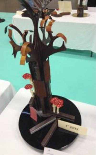 Pièce gagnante du concours Pièce en chocolat