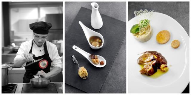 Miriam Butterbach a remporté la sélection Muxembourg du Trophée Masse, avec un Foie gras entier légèrement fumé à la rouennaise, sauce rouennaise, patate douce fondante, choux champagne et raisin au torcolato, et ses pièces cocktail déclinées autour du th