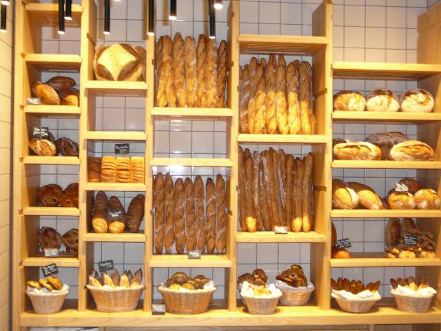 La partie boulangerie.