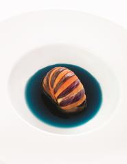 Le homard en mauve abyssale.