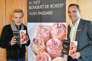 Alain Passard et Denis Pinault s'associent pour lancer la tarte Bouquet de Roses à grande échelle