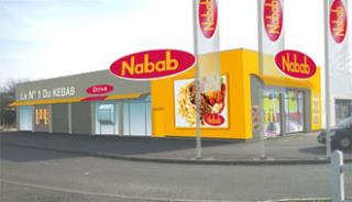 Prototype du 'drive' Nabab Kebab, qui ouvrira le 12 septembre à Laon, dans l'Aisne.