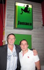 Gérard Guex-Crosier et Quentin Raffard, co-gérants du Jamaîca Happy Pub, Montpellier