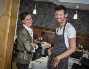 Karine Cordeau et Nicolas Bourdon réjouissent leurs clients au Coude à Coude