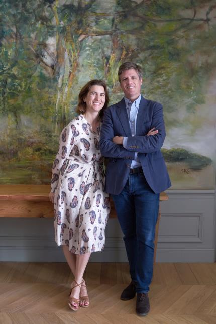 Alice et Jérôme Tourbier désormais à la tête de cinq établissements situés au coeur des vignes.
