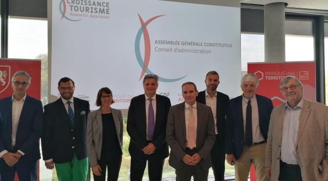 Assemblée générale de Nouvelle-Aquitaine Croissance Tourisme, à Bordeaux, le 26 septembre.