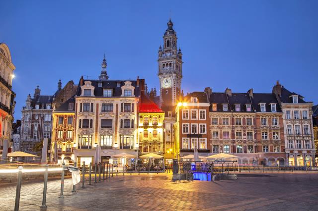 La Grand Place de Lille (Nord).