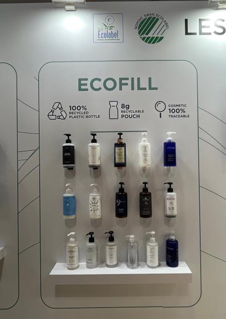 Les distributeurs Ecofill rechargeables et traçables du Groupe GM.