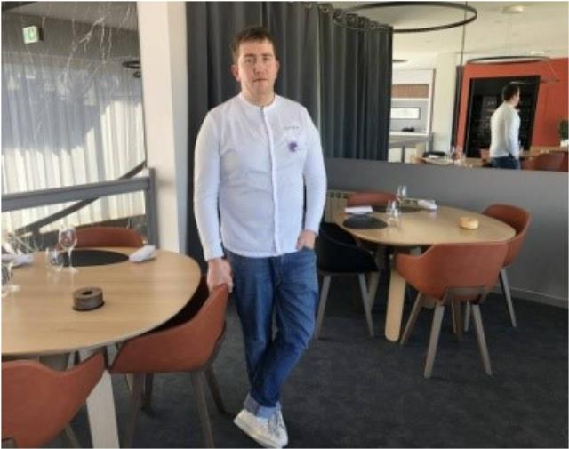 Samuel Selosse, le chef du restaurant étoilé l'Asten à Binic