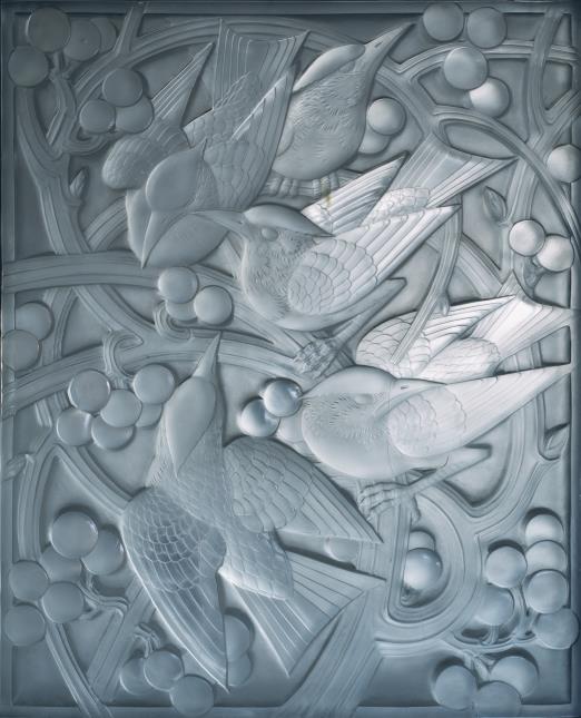 Des panneaux Lalique, emblématiques du style Art déco, ont été retrouvéss intacts à l'intérieur des voitures.