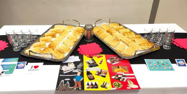 amuse-bouche aux couleurs de différents pays